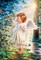 1000 Piece Jigsaw Puzzle, An Angel's Touch, Sweet Cherub, Dona Gelsinger, Adult Puzzle, Castorland C-103867-2